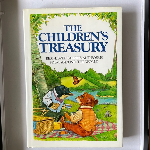 1987 Vintage Book The Children's Treasury Stories & Poems From Around the World - Picture 4 of 9